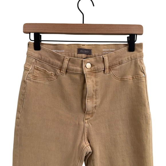 DL1961 Women's Flare Tan Jeans - Picture 2 of 13